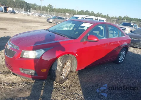 2012 Chevrolet Cruze Eco z USA, uszkodzony, nr VIN 1G1PJ5SCXC7169348
